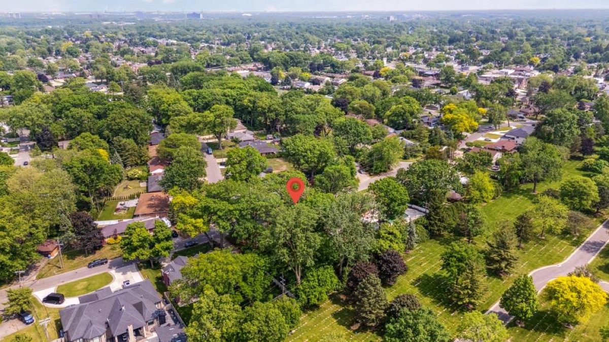 Aerial photo 7 — 5959 Rosetta St, Dearborn Heights, MI