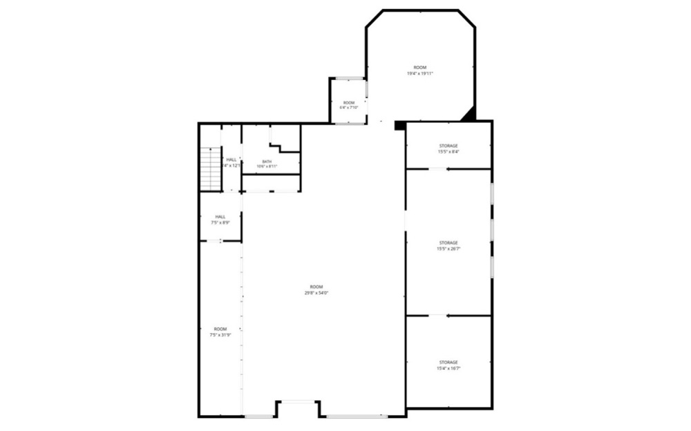 2D Floor Plan from a recent Standard package shoot