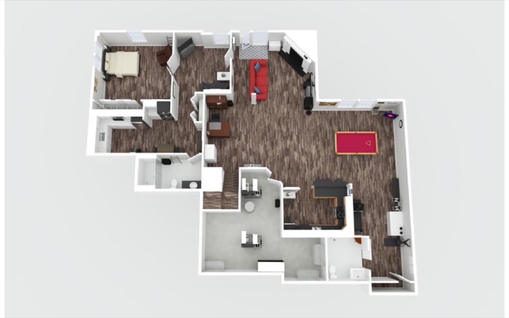 3D + 2D PLUS Floor Plan from a recent Exclusive package shoot