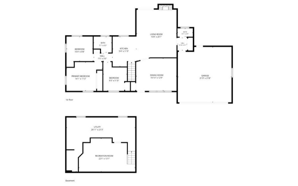 Floor plan — Waterford Township, MI