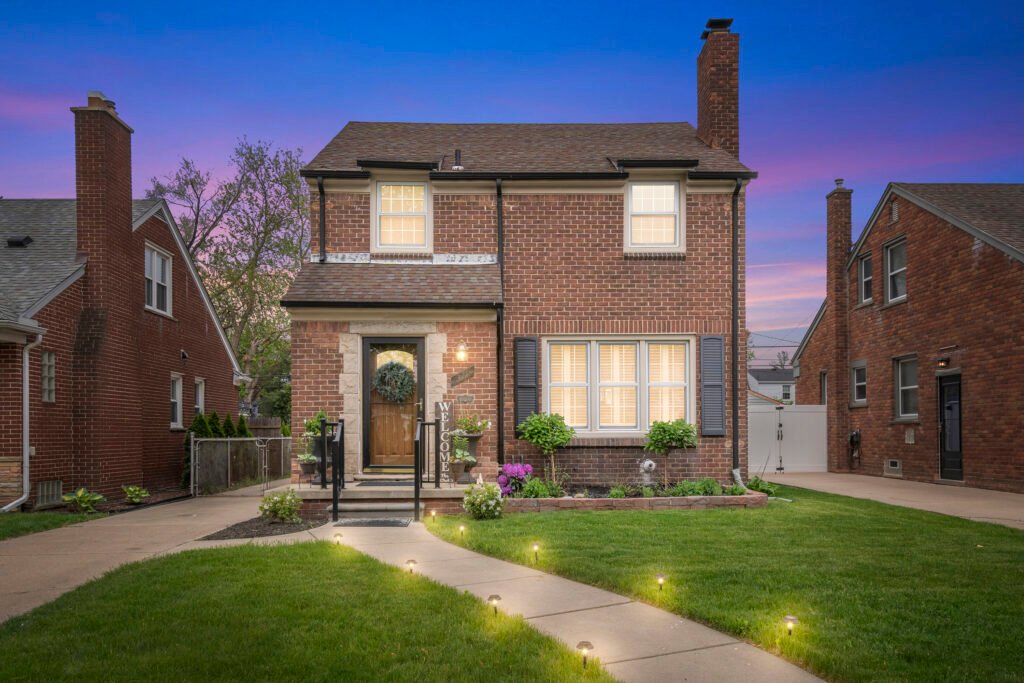 Real Estate Photography for a house in Detroit, MI