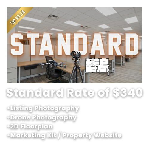 standard package commercial photography