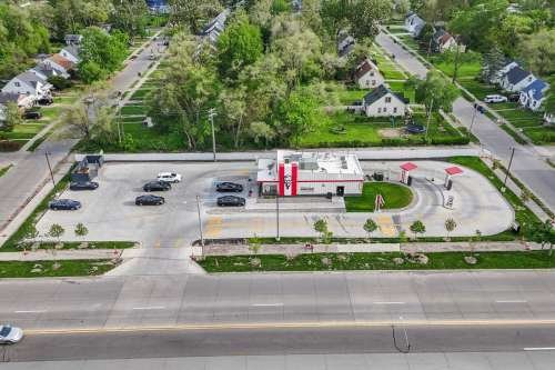 commercial drone image southfield