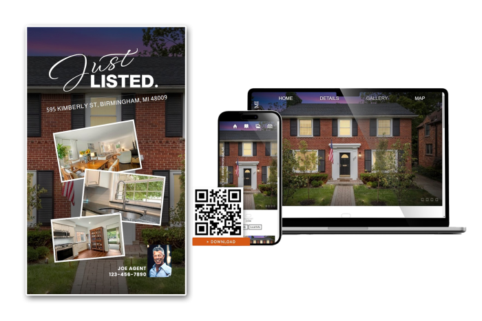 marketing kit example website image leverage