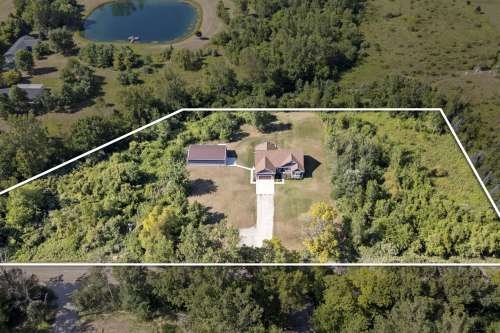 Drone photography for real estate