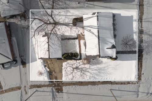 property outline drone