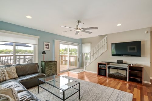 lake house living luxury commerce walled back yard deck living room drone leverage residential michigan novi northville canton belleville