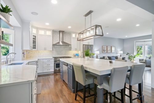 kitchen showcase angle south lyon residentialopen floorplan realtor leverage novi northville michigan