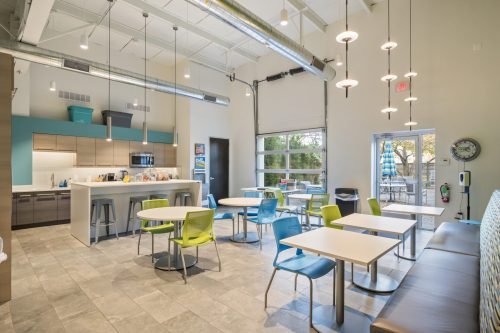 Kitchen commercial space real estate photogprahy