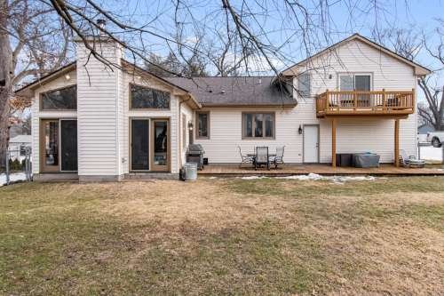 fall exterior backyard