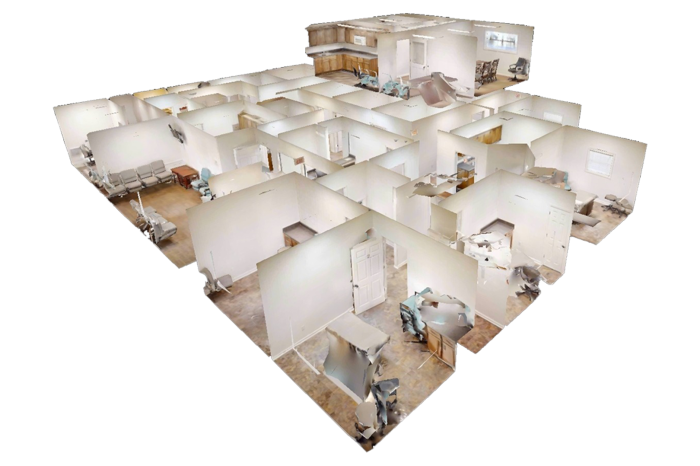 matterport scan dollhouse view commercial photography