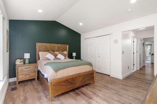 bedroom corner angle